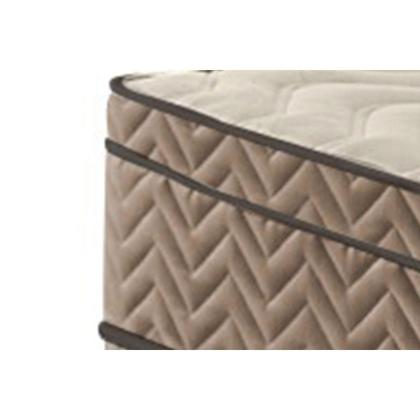 Imagem de Conjunto Box Baú Queen: Colchão Molas Paropas Ensacadas Safira Uniface + Base CRC Suede Clean (158x198)