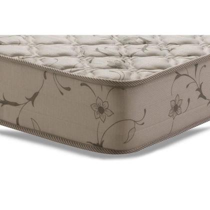 Imagem de Conjunto: box com baú bipartido branco + colchão herval cannes espuma d33 - casal 138x188x79