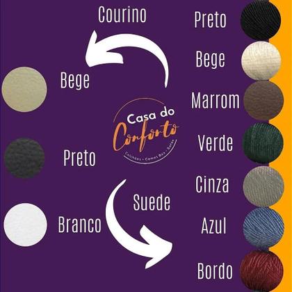 Imagem de Conjunto: box com baú branco + colchão durabilli espuma d45 viúva 128x188x66