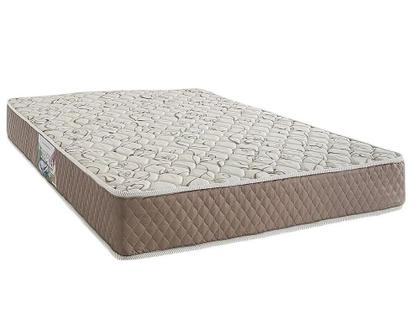 Imagem de Conjunto: box com baú branco + colchão durabilli espuma d45 viúva 128x188x66