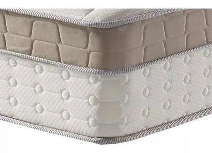 Imagem de Conjunto: box com baú + colchão anjos king best - molas superlastic queen size 158x198x79