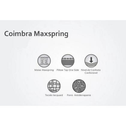 Imagem de CONJUNTO: BOX COM BAÚ + COLCHÃO HERVAL COIMBRA MOLAS VIÚVA 1,28x1,88X,71