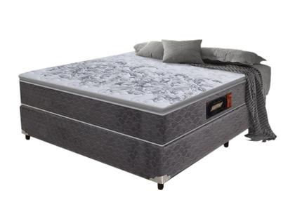 Conjunto Box de Casal Gazin Excelsior D45 138x71x188cm - Branco