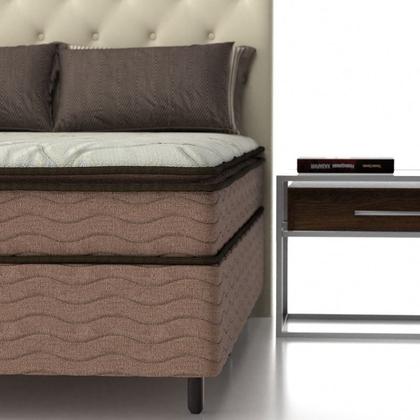 Imagem de Conjunto Box King Mola Ensacada Probel Passione Bambu (193x203x52cm) Branco