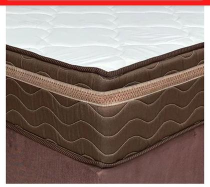 Imagem de Conjunto box ortobom queen molas ensacadas pantanal 158x67x198