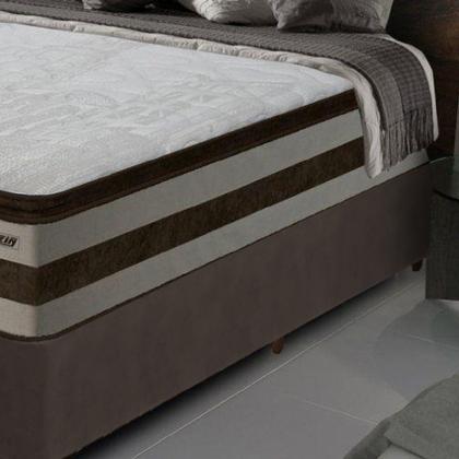 Imagem de Conjunto Box Queen 158 cm Molas Love Story Gazin
