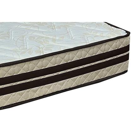 Imagem de Conjunto Box Solteiro: Colchão Espuma Paropas AG65 Confort New + Base CRC Suede Clean (88x188)