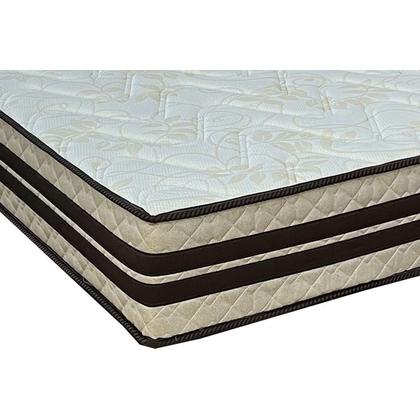 Imagem de Conjunto Box Solteiro: Colchão Espuma Paropas AG65 Confort New + Base CRC Suede Clean (88x188)