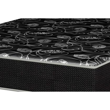 Imagem de Conjunto Box Solteiro: Colchão Espuma Plumatex D28 IsoPluma Vip + Base CRC Suede Black(88x188)