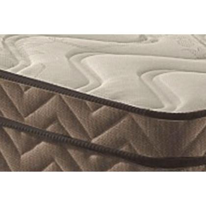 Imagem de Conjunto Box Solteiro: Colchão Molas Paropas Ensacadas Safira Uniface + Base CRC Suede Clean (88x188)