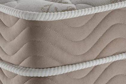 Imagem de Conjunto box suede preto colchão airtech molas ensacadas queen 158x198x63