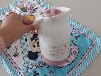 Imagem de Conjunto Bule Garrafa Térmica 700ml Ampola Vidro Com Suporte Para Filtro De Café Tamanho 102