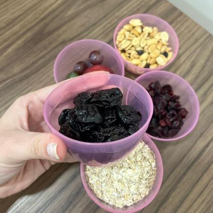 Imagem de Conjunto c/ 12 Potes Redondos Herméticos 130 ml cada