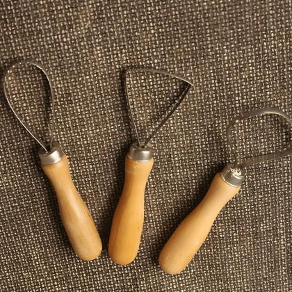 Imagem de Conjunto c/ 3 Estecas Metal Sinoart Modelagem Corte - Sft015