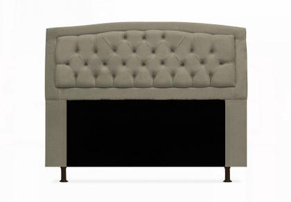 Imagem de Conjunto cabeceira box solteiro 90cm costa rica + recamier barcelona suede bege