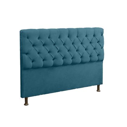 Imagem de Conjunto Cabeceira E Recamier Baú Lana Para Cama Box Casal 1.40 - Sv Decor