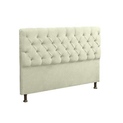 Imagem de Conjunto Cabeceira E Recamier Baú  Para Cama Box Queen 1.60 - Suede - Sv Decor