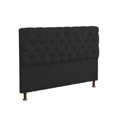 Imagem de Conjunto Cabeceira E Recamier Baú  Para Cama Box Queen 1.60 - Suede - Sv Decor