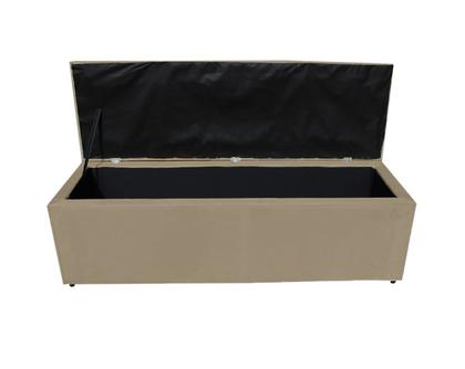 Imagem de Conjunto Cabeceira E Recamier Eliza Para Cama Box Casal 1.40 - Sv Decor