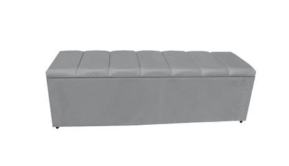 Imagem de Conjunto Cabeceira E Recamier Eliza Para Cama Box Casal 1.40 - Sv Decor
