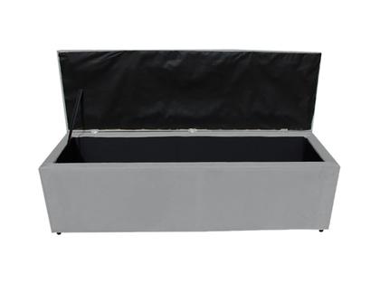 Imagem de Conjunto Cabeceira E Recamier Eliza Para Cama Box Casal 1.40 - Sv Decor