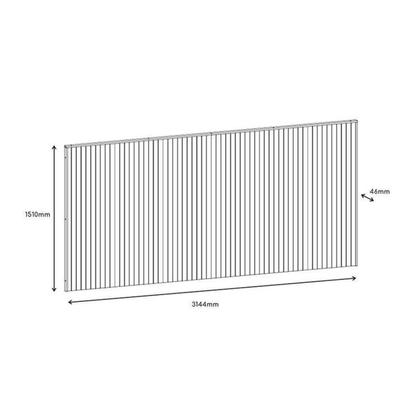 Imagem de Conjunto Cabeceira Florença King/casal + Cômoda + Mesa de Cabeceira +baú