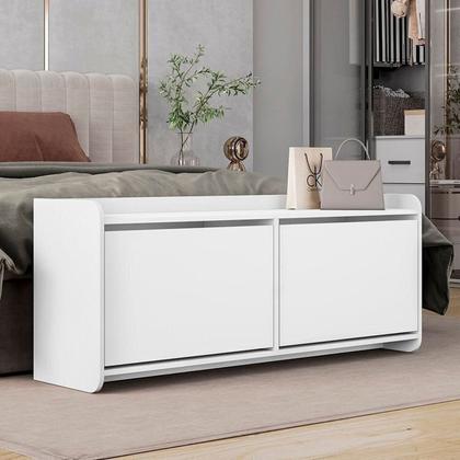 Imagem de Conjunto Cabeceira Florença Queen/casal + Cômoda + Mesa de Cabeceira + Sapateira