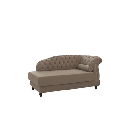 Imagem de Conjunto Cabeceira Florenze Casal 1,40 Em Bouclêzinho Chaise Sirius Larbelle Móveis
