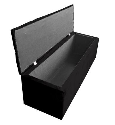 Imagem de Conjunto Cabeceira + Recamier Baú Imperial Para Cama Box Solteiro - Suede - Sv Decor