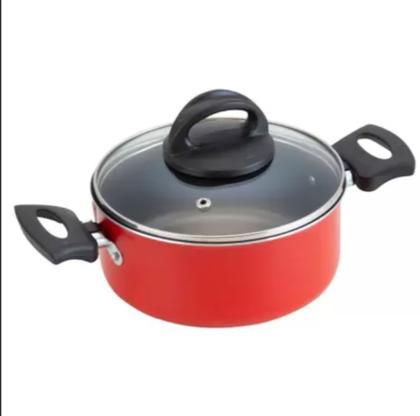 Imagem de Conjunto caçarolas 18 a 24 C/T Vidro. Caldeirão