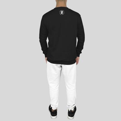 Imagem de Conjunto Calça e Blusa Moletom Careca Sem Capuz Algodão Mão Dollar