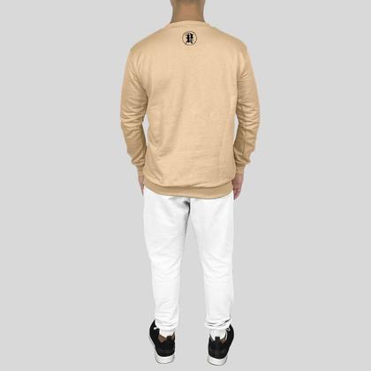 Imagem de Conjunto Calça e Blusa Moletom Careca Sem Capuz Algodão TC