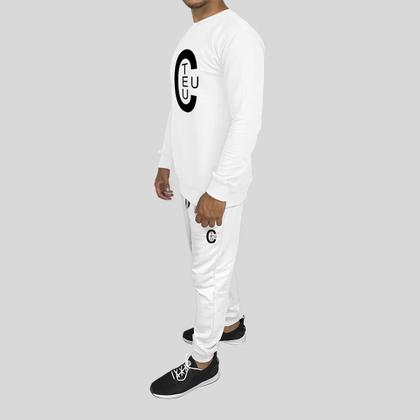 Imagem de Conjunto Calça e Blusa Moletom Careca Sem Capuz Algodão TC