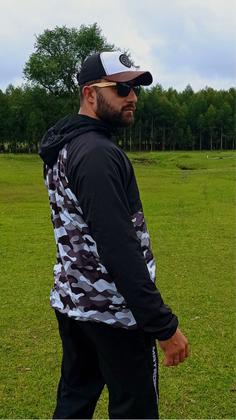 Imagem de Conjunto Calça Jaqueta Corta Vento Forrada Matadeira Pesca