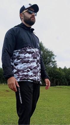 Imagem de Conjunto Calça Jaqueta Corta Vento Forrada Matadeira Pesca