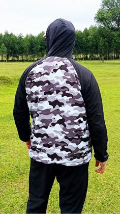 Imagem de Conjunto Calça Jaqueta Corta Vento Forrada Matadeira Pesca