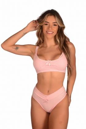 Imagem de Conjunto Calcinha e Sutiã Para Gestante Pós Parto Amamentação