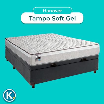Imagem de Conjunto Cama Box Bau Casal + Colchão Hanover Inducol