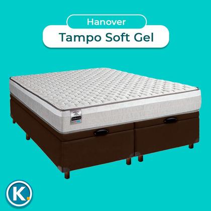 Imagem de Conjunto Cama Box Bau King + Colchão Hanover Inducol