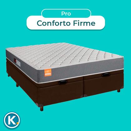 Imagem de Conjunto Cama Box Bau Queen + Colchão Pro Inducol