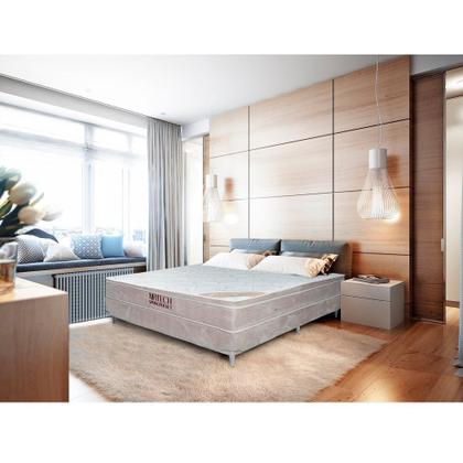 Imagem de Conjunto Cama Box Casal Airtech de Molas Ensacadas Ortobom