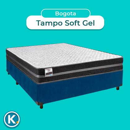 Imagem de Conjunto Cama Box Casal + Colchão Bogota Inducol