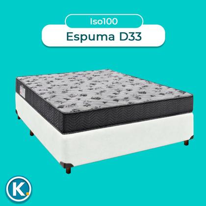 Imagem de Conjunto Cama Box Casal + Colchão Iso100 Ortobom