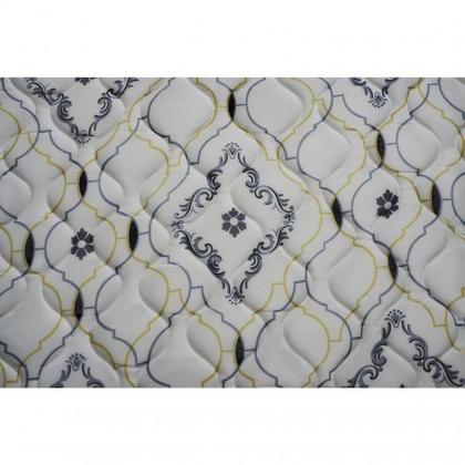 Imagem de Conjunto Cama Box Colchão Iso D45 Solteiro Ortobom Marrom/Branco