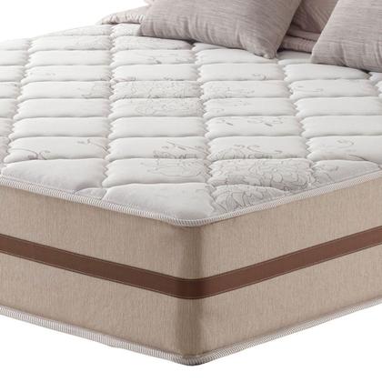 Imagem de Conjunto Cama Box + Colchão Queen Size 150X200X59cm Molas Ensacadas Classic - Anjos - Megasul
