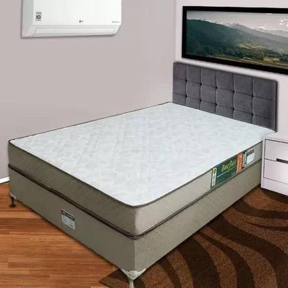 Imagem de Conjunto Cama Box e Colchão Becflex Titan Gold Solteiro 0,88 x 1,88 x 058