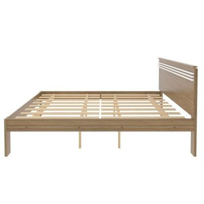 Imagem de Conjunto Cama Casal com 2 Mesas de Cabeceira