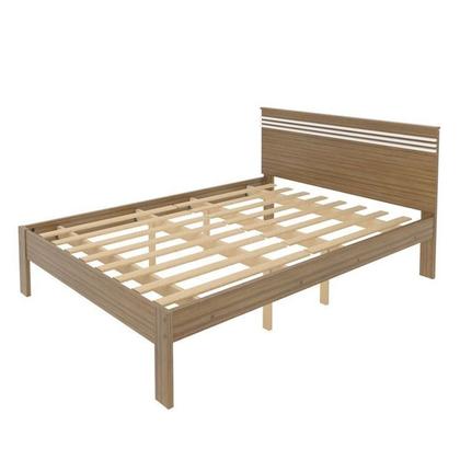 Imagem de Conjunto Cama Casal com 2 Mesas de Cabeceira