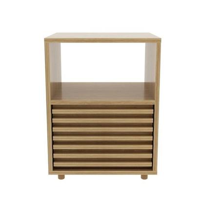 Imagem de Conjunto Cama Casal com 2 Mesas de Cabeceira