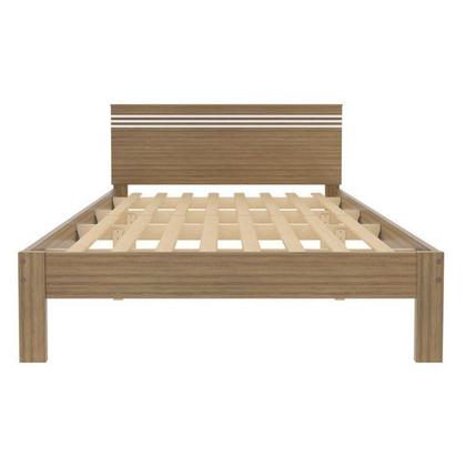 Imagem de Conjunto Cama Casal com 2 Mesas de Cabeceira